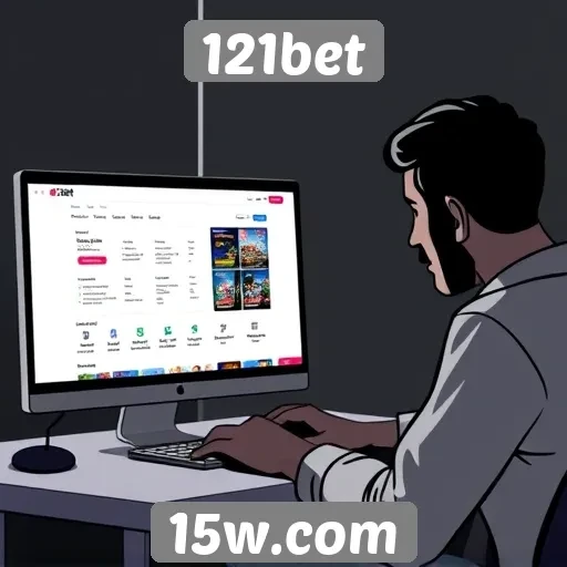 Experiência do usuário no site 121bet