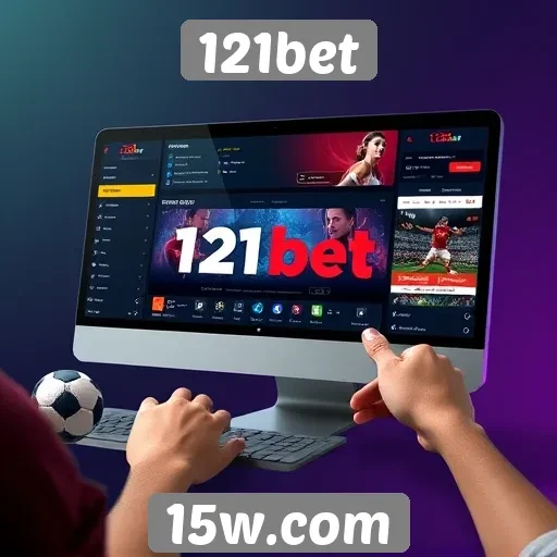 Análise da interface do usuário no 121bet